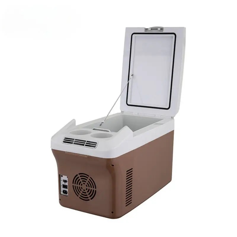 Low Noise Mini Refrigerator No Noise Mixed  Truck Portable Refrigerator 12L High Quality Hotel Car Refrrigerato